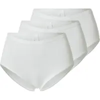 Sloggi High-Waist-Slip "GO Daily Cotton" Glanz-Effekt Details, hochgeschnittene Taille