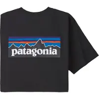 Patagonia Herren P-6 Logo Responsibili-Tee BLK L