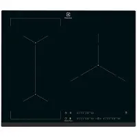 Electrolux Serie 600 EIV63343, Schwarz, Integriert, 59 cm, Zonen-Induktionskochfeld, Glaskeramik, 3 Zone(n)