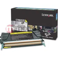 Lexmark C748H1YG GELB TONER - 10000 SEITEN FÜR C748DE