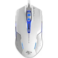 E-blue Auroza G, rechts, Optisch, USB Typ-A, 3000 DPI, Grau, Weiß