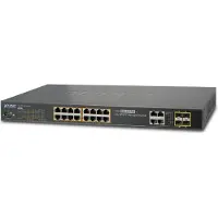Planet Technology GSW-2620HP, Unmanaged, 10G Ethernet (100/1000/10000), Power over Ethernet (PoE), 1U
