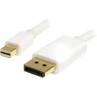 StarTech.com Weißer Mini Dp Zu Dp 1.2 Kabel 2m