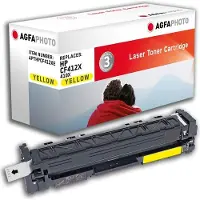 Agfa Kompatible Tonerkartusche, Gelb, Ersatz für HP CF412X, 410X, 5000 Seiten, 5000 Seiten, Gelb, 1 Stück(e)