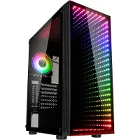 Kolink Void Rift, Midi Tower, PC, Schwarz, ATX, micro ATX, Mini-ITX, Kunststoff, Stahl, Gehärtetes Glas, Gaming