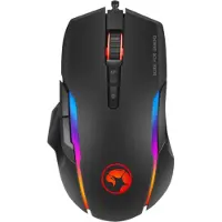 MARVO G945, Beidhändig, Optisch, USB Typ-A, 10000 DPI, Schwarz
