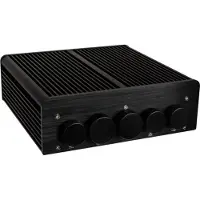Akasa Pascal PX, Ultrakleiner Formfaktor (USFF), PC, Schwarz, Aluminium, HDD, Leistung, 195,6 mm