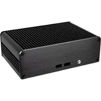 Akasa Newton CTN, Small Form Factor (SFF), PC, Schwarz, UCFF, Aluminium, HDD, Leistung