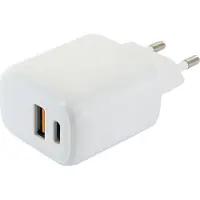 Schwaiger Lad260512 Usb-a-und Usb-c-wandladegerät Silber Silber One Size