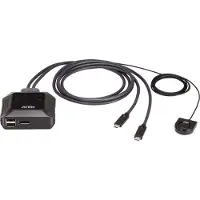 Aten Displayport 4k Usb-c Kvm-switch