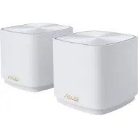Asus ZenWiFi XD4 Plus AX1800 2 Pack, Weiß, Intern, Mesh-Router, Leistung, 306,58 m², Dual-Band (2,4 GHz/5 GHz)
