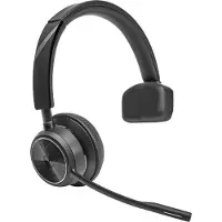 HP Poly Poly Savi 7410 Office Monaurales DECT 1880-1900 MHz Headset, Kabellos, Anrufe/Musik, 20 - 20000 Hz, 120 g, Kopfhörer, Schwarz