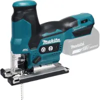 Makita DJV185ZJ, Fassgriff, Schwarz, Blau, Bürstenlos, 3000 SPM, 13,5 cm, 800 SPM
