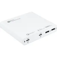 GOOD CONNECTIONS USB-Desktop-Schnellladestation 120W, 4-Port, GaN-Technologie, weiß