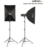 Walimex Stager 400 Hss Set Double Studio Blitz