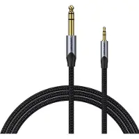 Vention BAUHH, 3.5mm, Stecker, Stecker, Verzinntes Kupfer, 2 m, Schwarz