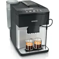 Siemens Kaffeevollautomat TP505D01 EQ.500 Classic, für Bohnen, 1500 W, bis 1,9 l/270 g, inkl. Zubehör, silber-schwarz