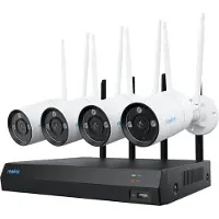 Reolink NVS12-8MB4W, Verkabelt & Kabellos, Patrone (Form), WLAN, Drinnen/Draußen, 3840 x 2160 Pixel, 8 MP