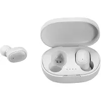 Somostel SMS-J13 MACARON BLUETOOTH IN-EAR HEADPHONES WHITE - RUNNING TIME 3-4h + CHARGING BOX 260 mA