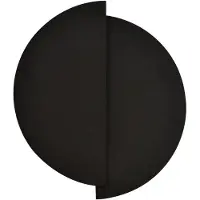 Emibig Wandleuchte Form 9, 28 cm x 32 cm, schwarz