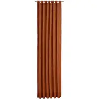 Wirth Vorhang "Trondheim 328 g/m2" Gr. 1, rot (rotbraun), B:132cm H:145cm, Chenille, Polyacryl, Gardinen, Vorhang