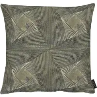 Apelt Dekokissen "1307" Gr. 1, grau (grau, gemustert), B:46cm L:46cm, Polyester, Dekokissen_Sitzkissen_Kissenhüllen, Dekokissen, Kissenhülle ohne Füllung, 1 Stück