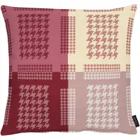 Apelt Dekokissen "Alexis" Gr. 1, rot (rot, gemustert), B:48cm H:5cm L:48cm, Polyester, Dekokissen_Sitzkissen_Kissenhüllen, Dekokissen, Kissenhülle mit Füllung, 1 Stück