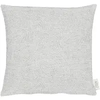Apelt Dekokissen "1102" Gr. 1, grau (hellgrau, gemustert), B:39cm L:39cm, Polyester, Dekokissen_Sitzkissen_Kissenhüllen, Dekokissen, Kissenhülle mit Füllung, 1 Stück