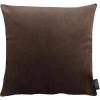 Apelt Dekokissen "Arte" Gr. 1, braun (braun, unifarben), B:45cm L:45cm, Polyester, Dekokissen_Sitzkissen_Kissenhüllen, Dekokissen, Kissenhülle mit Füllung, 1 Stück