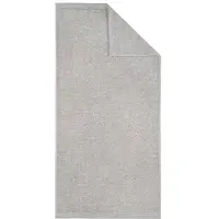 Dyckhoff Handtuch "Deep Harmony Element", silber, B:50cm L:100cm, Frottier, Obermaterial: 85% Baumwolle, 15% Hanf, Handtücher, Handtuch, 15% Hanf