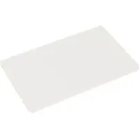 Kesper Kunstoff-Schneidebrett, Gastro-Norm 1/1, Schneideunterlage mit vielseitigen Anwendungsmöglichkeiten, Farbe: weiß - Universell