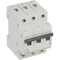 Legrand 419232 RX3 Leitungsschutzschalter C-Charakteristik, 6A, 3-polig, 6kA, 400VAC, 3TE