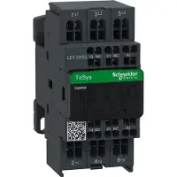 Schneider Electric LC1D123B7 Leistungsschütz LC1D 3p, +1S+1Ö, 5.5 kW, 12 A, 400 V AC3, Spule 24 V AC
