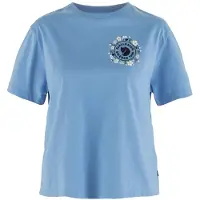 Fjällräven - Women's Fjällblomster Logo T-Shirt - T-Shirt Gr L beige