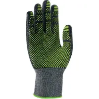 Uvex Schnittschutzhandschuhe C300 dry, Bambus-Viskose/Glas, Klasse 3/C, EN 388:2016 XX4XC, 10 Paar, Gr. 8