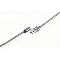 Shiverpeaks Basic-S, 2 m, USB A, USB C, USB 3.2 Gen 2 (3.1 Gen 2), 10 Gbit/s, Grau