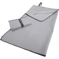Dyckhoff Sporthandtuch "Mikrofaser Sporttuch", grau, B:80cm L:180cm, Microfaser, Obermaterial: 90% Polyester, 10% Polyacryl, Handtücher, Sporthandtuch, auch als 2er Set erhätlich