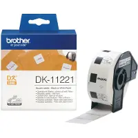Brother DK-11221, Schwarz auf weiss, 1000 Stück(e), DK, Weiß, Thermodirekt, China