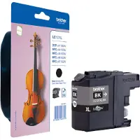 Brother LC127XLBK, Extrahohe (Super-) Ausbeute, Schwarz, Tinte auf Pigmentbasis, 1 Stück(e), 1200 Seiten, Einzelpackung