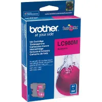 Brother LC980M, Magenta, Tinte auf Pigmentbasis, 1 Stück(e), 260 Seiten, Einzelpackung