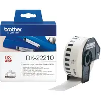 Brother DK-22210 - (29 mm) - Schwarz auf weiß - Etikett