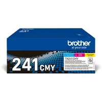 Brother Original Toner TN-241 CMY, Multipack, cyan, magenta, gelb