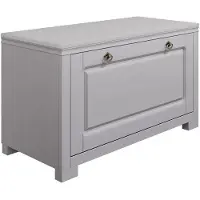Otto Home Sitzbank "Gotland inkl. Schuhtrommel für ca. 6-9 Paar Schuhe", weiß, B:85,4cm H:50cm T:40cm, Massivholz, Sitzbänke, Sitzbank, aus massiver Kiefer, FSC-zertifiziert, Breite 85 cm
