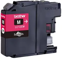 Brother LC12EM, Magenta, Tinte auf Pigmentbasis, 1 Stück(e), 1200 Seiten, Einzelpackung