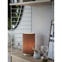 PR Home Tischleuchte Dora, braun, Höhe 25 cm