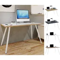 VCM Schreibtisch "Schreibtisch Bürotisch Computertisch Salia 110x50", weiß, B:110cm T:50cm, Tische, Schreibtisch