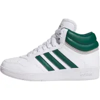 Adidas Hoops 4.0 Mid Cloud White Collegiate Green Grey Two (GS) - EU 40