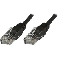 Microconnect V-UTP620SVP, 20 m, Cat6, U/UTP (UTP), RJ-45, RJ-45, Schwarz