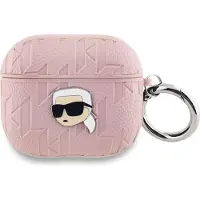 Karl Lagerfeld Monogram Kopf Hülle Für Airpods 3 - Rosa