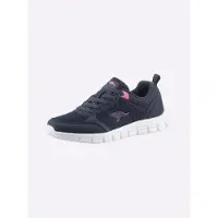KangaROOS Originals Sneaker, Mädchen, Gr. 37, blau (marine), Textil, Schuhe Sneaker
